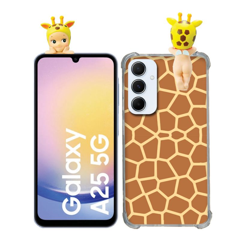 Coque Renforcée Pour Samsung Galaxy A25 5G Angel Hippers Girafe