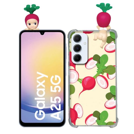 Coque Renforcée Pour Samsung Galaxy A25 5G Angel Hippers Radis