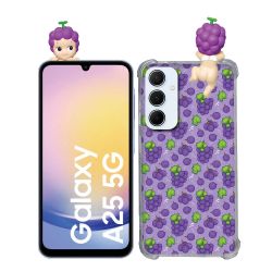 Coque Renforcée Pour Samsung Galaxy A25 5G Angel Hippers Raisin