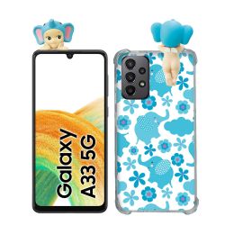 Coque Renforcée Pour Samsung Galaxy A33 5G Angel Hippers Elephant