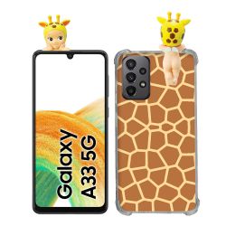 Coque Renforcée Pour Samsung Galaxy A33 5G Angel Hippers Girafe