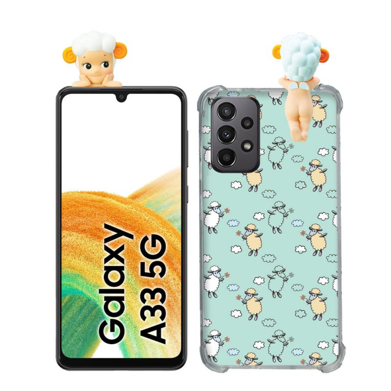 Coque Renforcée Pour Samsung Galaxy A33 5G Angel Hippers Mouton