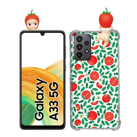 Coque Renforcée Pour Samsung Galaxy A33 5G Angel Hippers Tomate