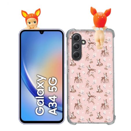 Coque Renforcée Pour Samsung Galaxy A34 5G Angel Hippers Faon