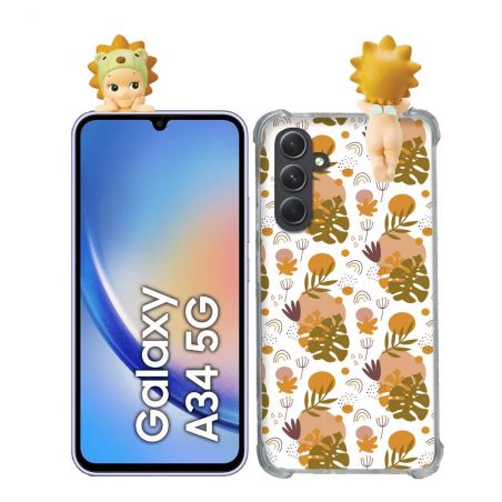 Coque Renforcée Pour Samsung Galaxy A34 5G Angel Hippers Lion