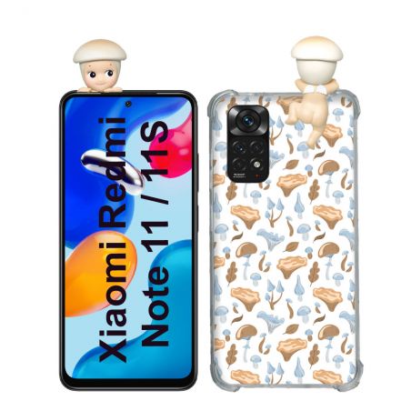 Coque Renforcée Pour Xiaomi Redmi Note 11 / 11S Angel Hippers Champignon