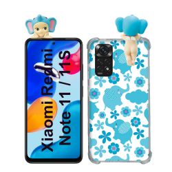 Coque Renforcée Pour Xiaomi Redmi Note 11 / 11S Angel Hippers Elephant