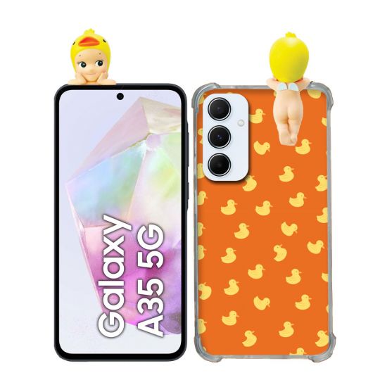 Coque Renforcée Pour Samsung Galaxy A35 5G Angel Hippers Canard