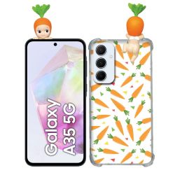Coque Renforcée Pour Samsung Galaxy A35 5G Angel Hippers Carotte