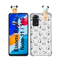 Coque Renforcée Pour Xiaomi Redmi Note 11 / 11S Angel Hippers Panda