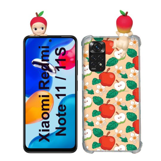 Coque Renforcée Pour Xiaomi Redmi Note 11 / 11S Angel Hippers Pomme