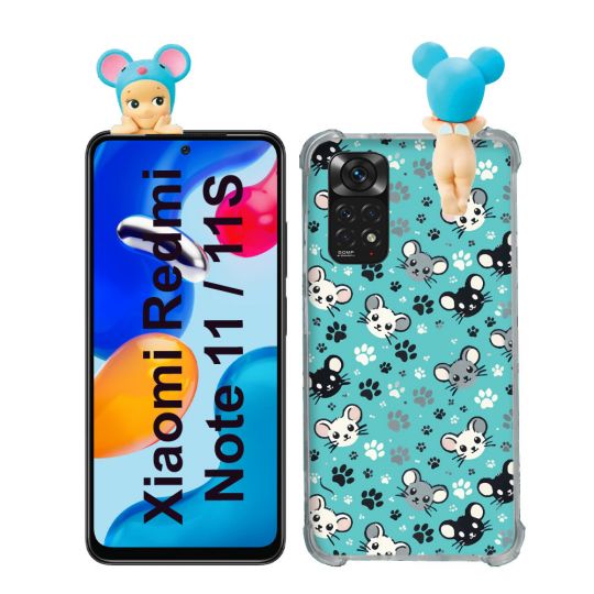 Coque Renforcée Pour Xiaomi Redmi Note 11 / 11S Angel Hippers Souris