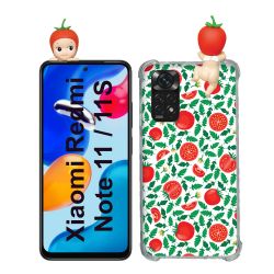 Coque Renforcée Pour Xiaomi Redmi Note 11 / 11S Angel Hippers Tomate