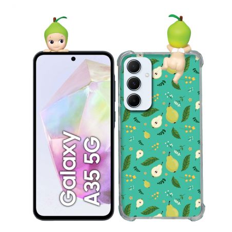 Coque Renforcée Pour Samsung Galaxy A35 5G Angel Hippers Poire