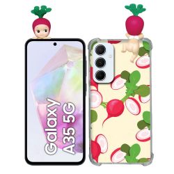 Coque Renforcée Pour Samsung Galaxy A35 5G Angel Hippers Radis