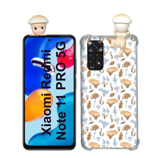 Coque Renforcée Pour Xiaomi Redmi Note 11 Pro / 11 Pro 5G Angel Hippers Champignon