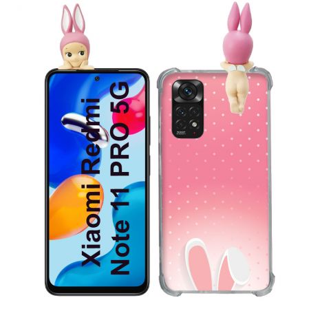 Coque Renforcée Pour Xiaomi Redmi Note 11 Pro / 11 Pro 5G Angel Hippers Lapin