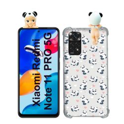 Coque Renforcée Pour Xiaomi Redmi Note 11 Pro / 11 Pro 5G Angel Hippers Panda