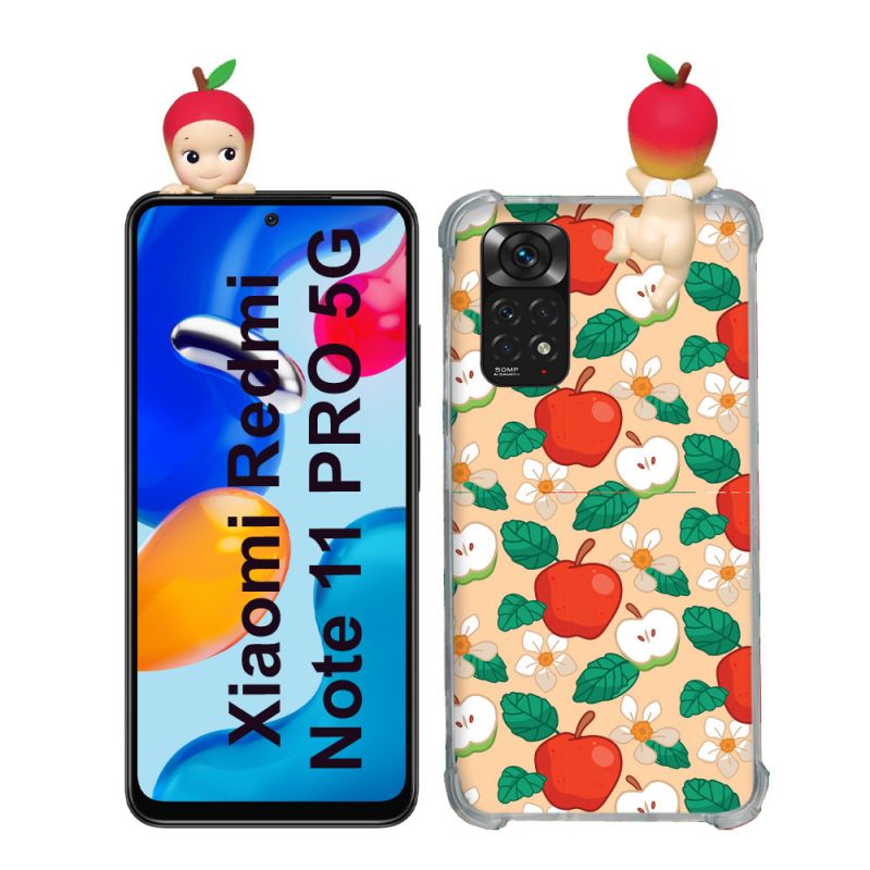 Coque Renforcée Pour Xiaomi Redmi Note 11 Pro / 11 Pro 5G Angel Hippers Pomme