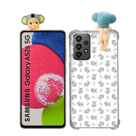 Coque Renforcée Pour Samsung Galaxy A52 / A52S Angel Hippers Koala