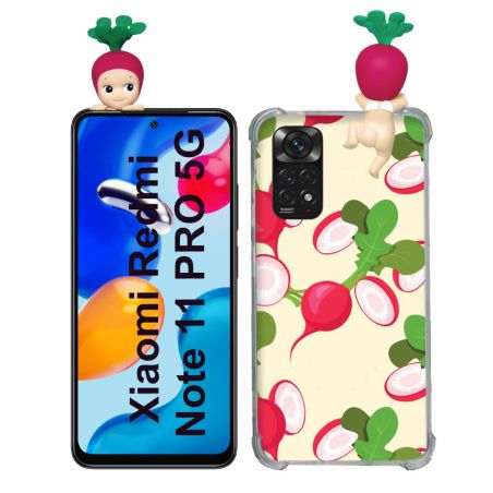 Coque Renforcée Pour Xiaomi Redmi Note 11 Pro / 11 Pro 5G Angel Hippers Radis