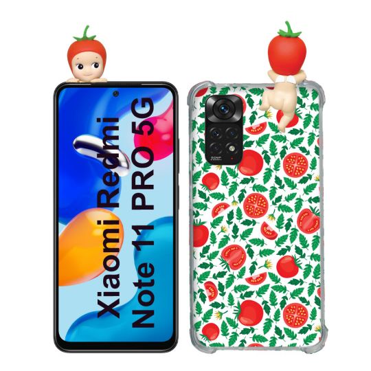 Coque Renforcée Pour Xiaomi Redmi Note 11 Pro / 11 Pro 5G Angel Hippers Tomate