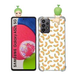 Coque Renforcée Pour Samsung Galaxy A52 / A52S Angel Hippers Melon