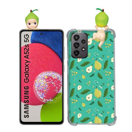 Coque Renforcée Pour Samsung Galaxy A52 / A52S Angel Hippers Poire