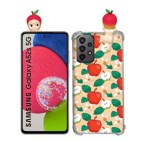 Coque Renforcée Pour Samsung Galaxy A52 / A52S Angel Hippers Pomme