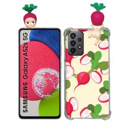 Coque Renforcée Pour Samsung Galaxy A52 / A52S Angel Hippers Radis