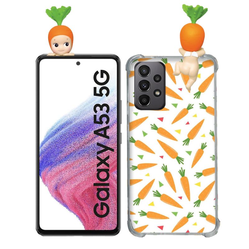 Coque Renforcée Pour Samsung Galaxy A53 5G Angel Hippers Carotte