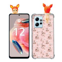 Coque Renforcée Pour Xiaomi Redmi Note 12 4G Angel Hippers Faon
