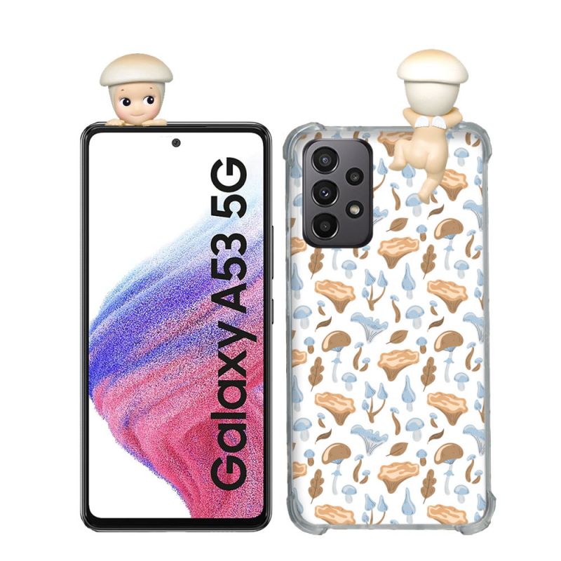 Coque Renforcée Pour Samsung Galaxy A53 5G Angel Hippers Champignon