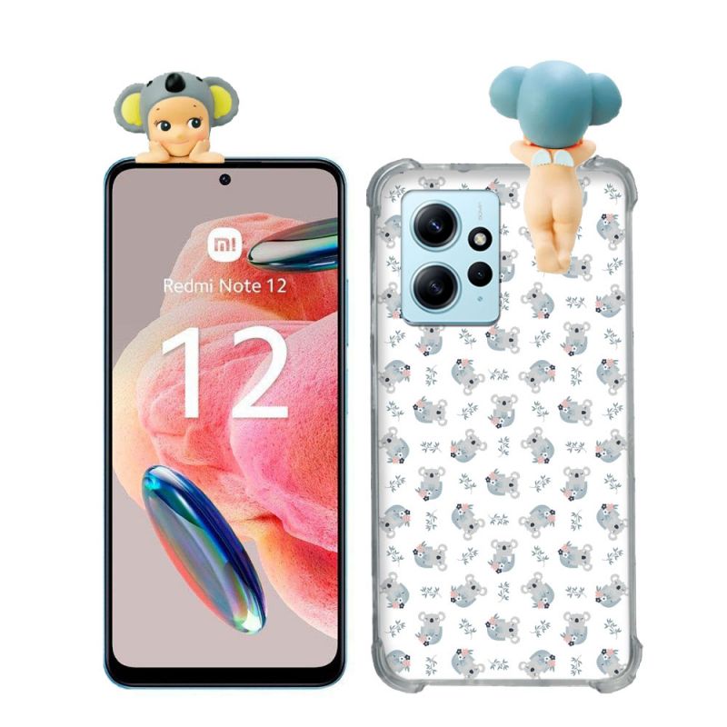 Coque Renforcée Pour Xiaomi Redmi Note 12 4G Angel Hippers Koala
