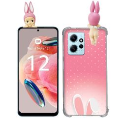 Coque Renforcée Pour Xiaomi Redmi Note 12 4G Angel Hippers Lapin