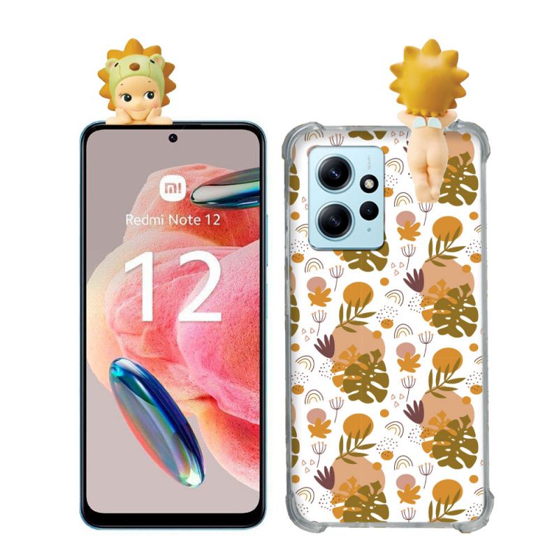 Coque Renforcée Pour Xiaomi Redmi Note 12 4G Angel Hippers Lion