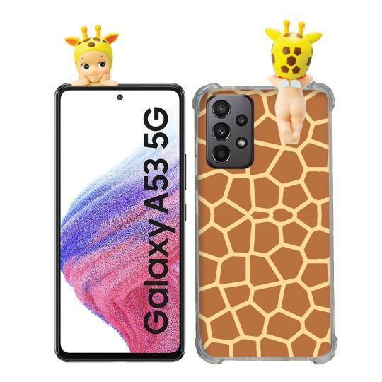 Coque Renforcée Pour Samsung Galaxy A53 5G Angel Hippers Girafe