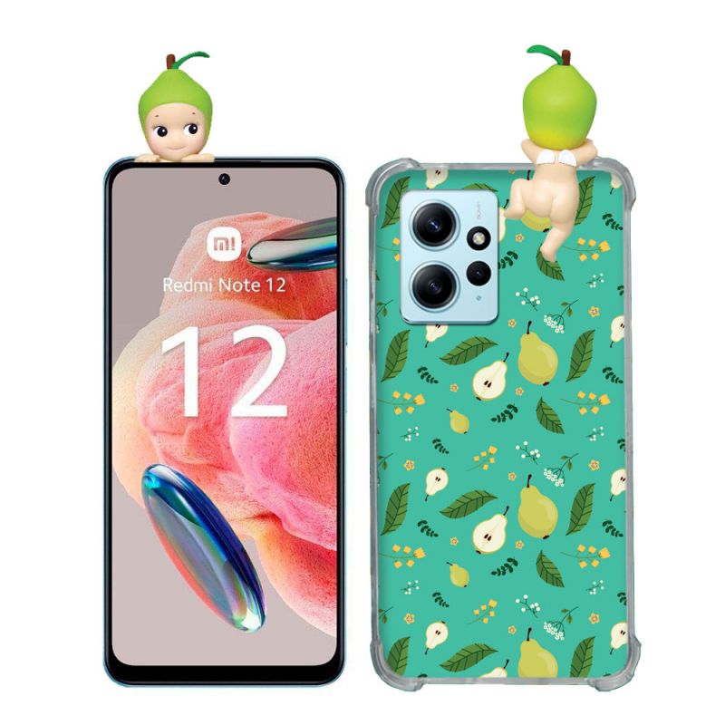 Coque Renforcée Pour Xiaomi Redmi Note 12 4G Angel Hippers Poire