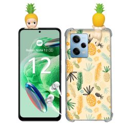 Coque Renforcée Pour Xiaomi Redmi Note 12 5G Angel Hippers Ananas