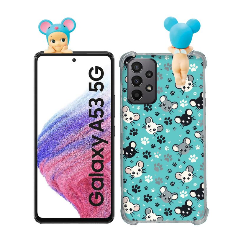 Coque Renforcée Pour Samsung Galaxy A53 5G Angel Hippers Souris
