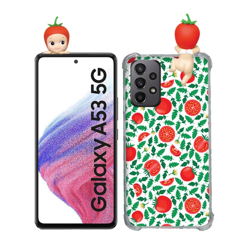 Coque Renforcée Pour Samsung Galaxy A53 5G Angel Hippers Tomate