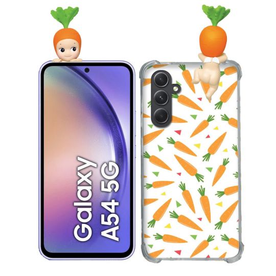 Coque Renforcée Pour Samsung Galaxy A54 5G Angel Hippers Carotte