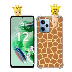Coque Renforcée Pour Xiaomi Redmi Note 12 5G Angel Hippers Girafe