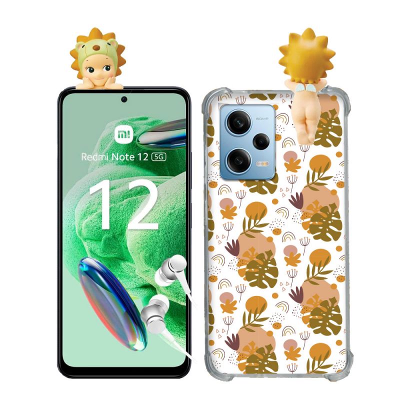 Coque Renforcée Pour Xiaomi Redmi Note 12 5G Angel Hippers Lion