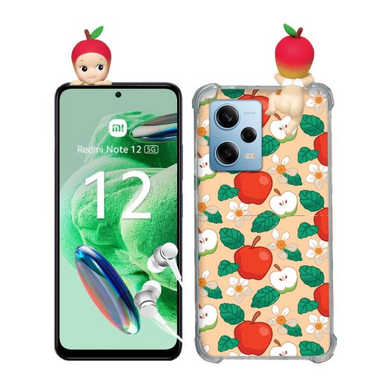 Coque Renforcée Pour Xiaomi Redmi Note 12 5G Angel Hippers Pomme