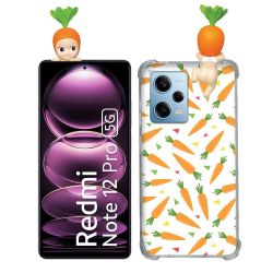 Coque Renforcée Pour Xiaomi Redmi Note 12 Pro 5G Angel Hippers Carotte