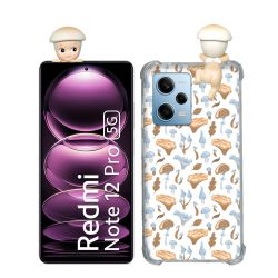 Coque Renforcée Pour Xiaomi Redmi Note 12 Pro 5G Angel Hippers Champignon