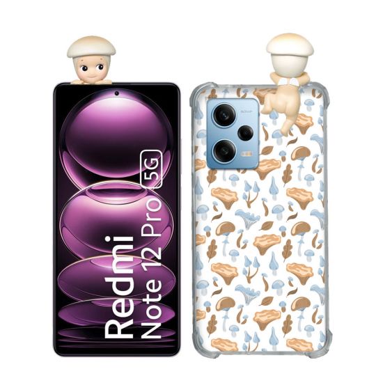 Coque Renforcée Pour Xiaomi Redmi Note 12 Pro 5G Angel Hippers Champignon