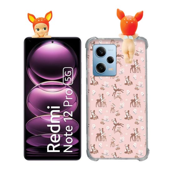 Coque Renforcée Pour Xiaomi Redmi Note 12 Pro 5G Angel Hippers Faon