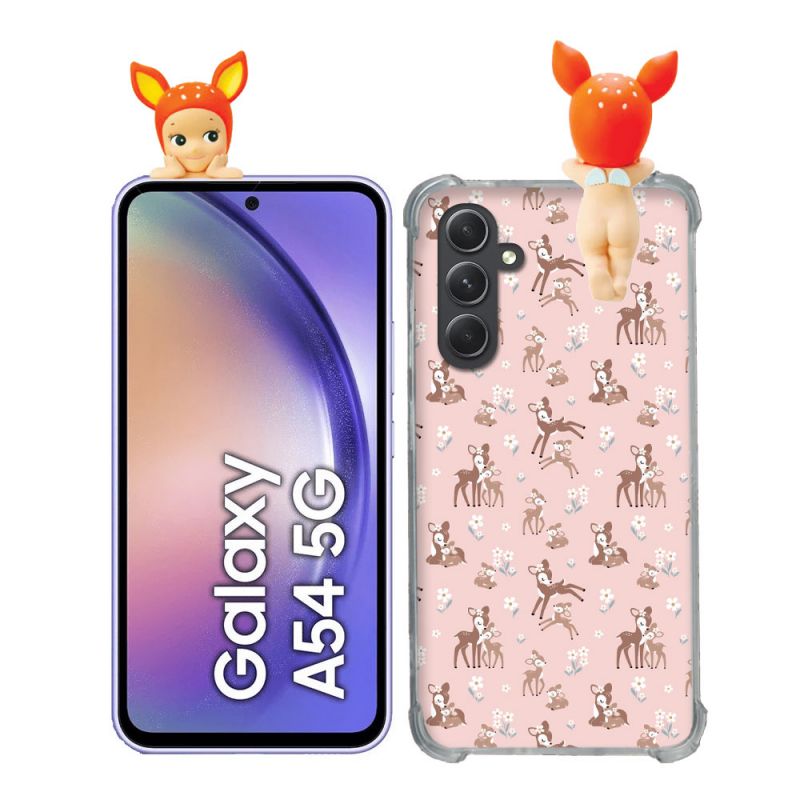 Coque Renforcée Pour Samsung Galaxy A54 5G Angel Hippers Faon